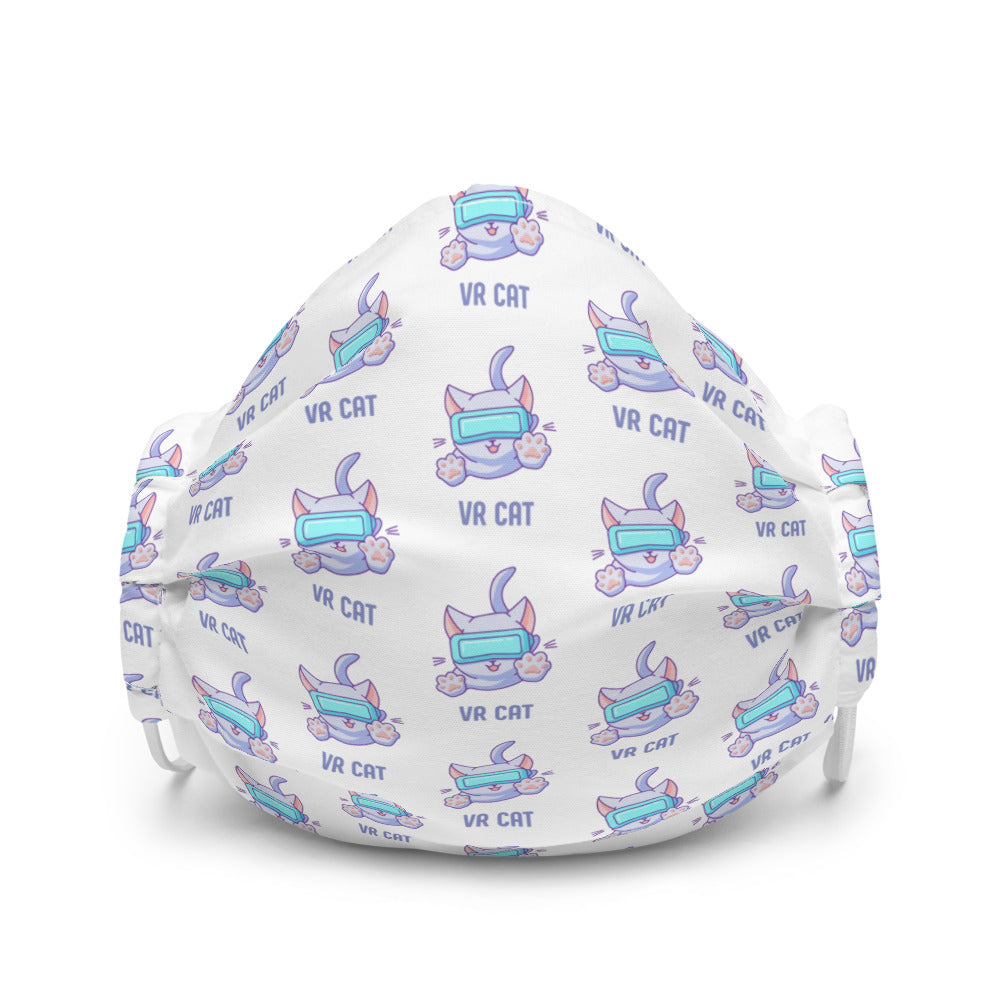 VR Cat Premium face mask (Pattern)
