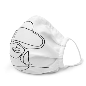 VR Girl Premium face mask
