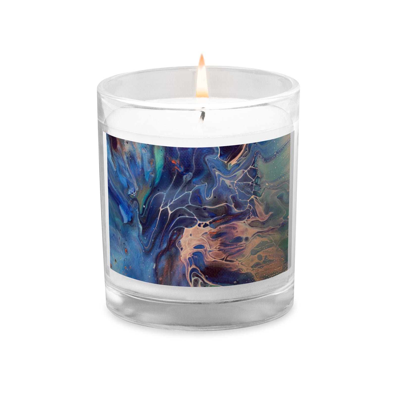 Ziggy Art Designs - Glass jar candle