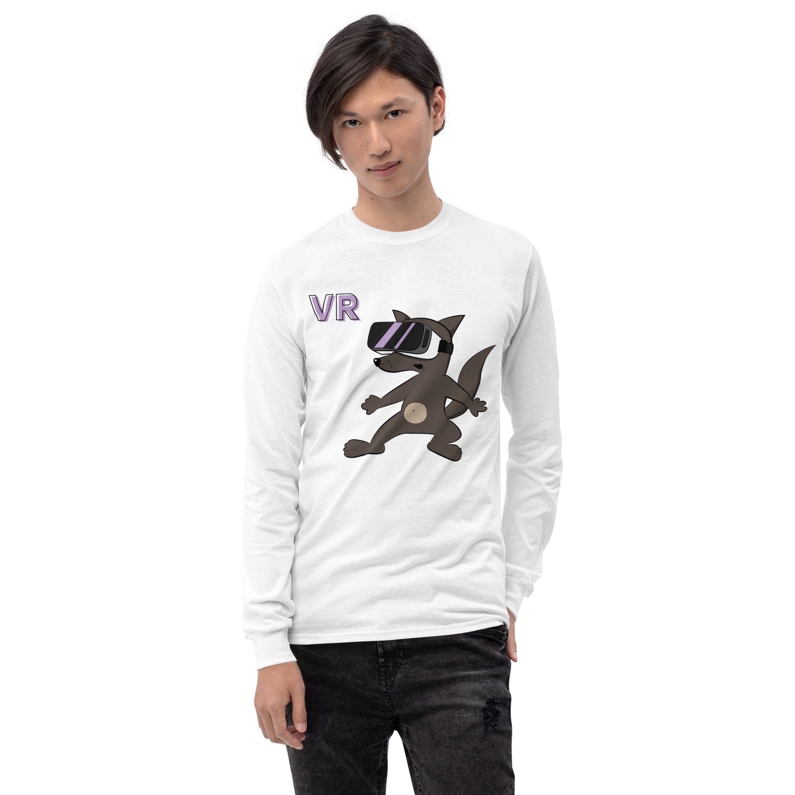 VR Pup Men’s Long Sleeve Shirt