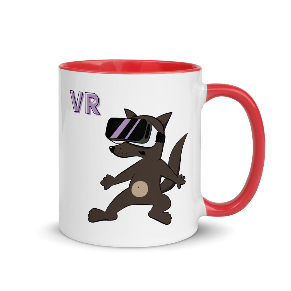 VR Pup Mug with Color Inside