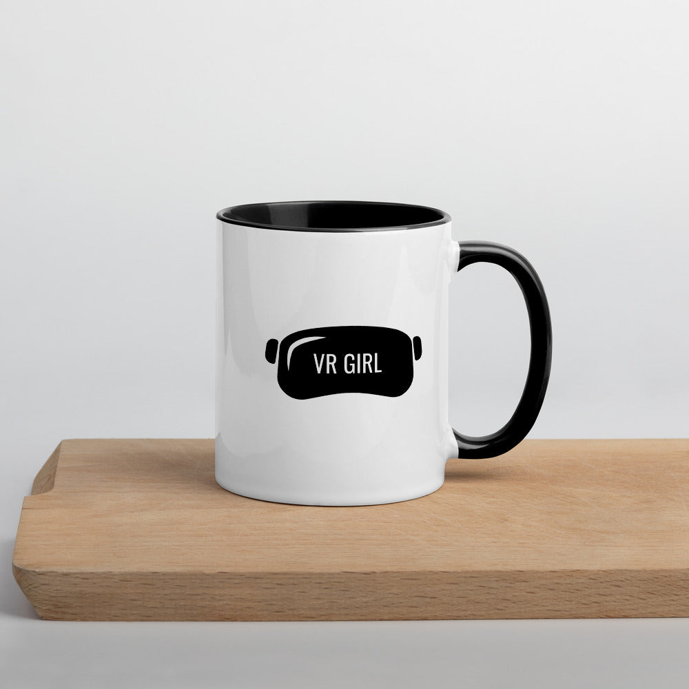 VR Girl Mug with Color Inside
