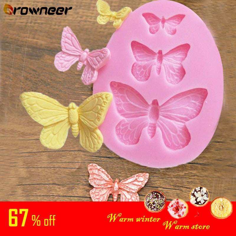 Butterfly Mold Silicone 3D DIY