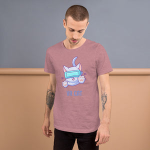 VR Cat Short-Sleeve Unisex T-Shirt